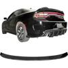 Заднее крыло-спойлер на багажник Совместимо с 20152025 Dodge Charger Спойлер-крыло на багажник Лип-спойлер ABS Глянцевый черный Стиль V3 для улучшенной аэродинамики