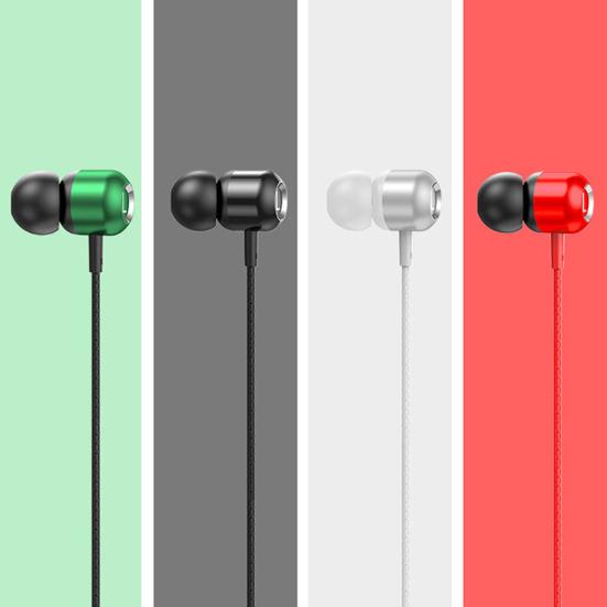Проводные наушники-вкладыши Hi-Fi стерео звук Г-образный дизайн Type-C спортивная игровая гарнитура с микрофоном для мобильного телефона