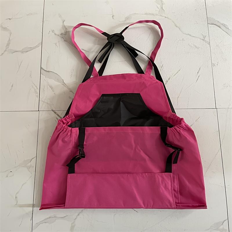 1 шт., многоцелевой садовый фартук с большим карманом для хранения фруктов и овощей