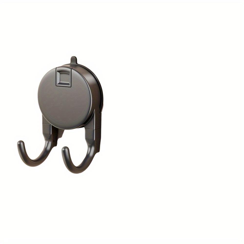 1 Pc Suction Cup Hooks - Waterproof & Removable Wall-Mounted Towel Holders, Space-Saving Storage for Kitchen & Bathroom
