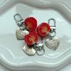 Realistic 3D Tomato Bag Charm Vibrant Colors Resin Key Ring Fruit Key Chain  Aesthetic Styling