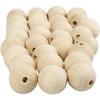 Untreated Wooden Beads with Large Hole. Ref 566710