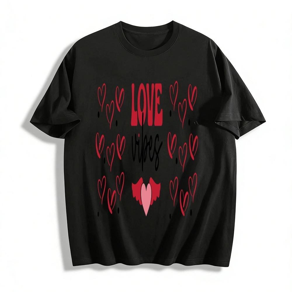 Love VibesT Футболка из чистого хлопка