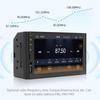 7-дюймовый мультимедийный проигрыватель Bluetooth-совместимый беспроводной Carplay Android Auto портативная автомобильная стереосистема 2 Din автомобильное радио камера заднего вида