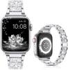 Ремешок для Apple Watch Glamour Diamond: Универсальный вариант для женщин - роскошная замена металлическому браслету