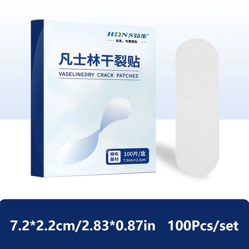 50/100pcs Hands And Feet Crack Patch Pad Adjust Adhesive Foot Dry Crack Protective Tape Protective Foot Cocoon Antipain Foot Ins