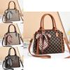 Handbag Womens Modern With Spacious Design And Stylish Plaid Elements For Use Daily