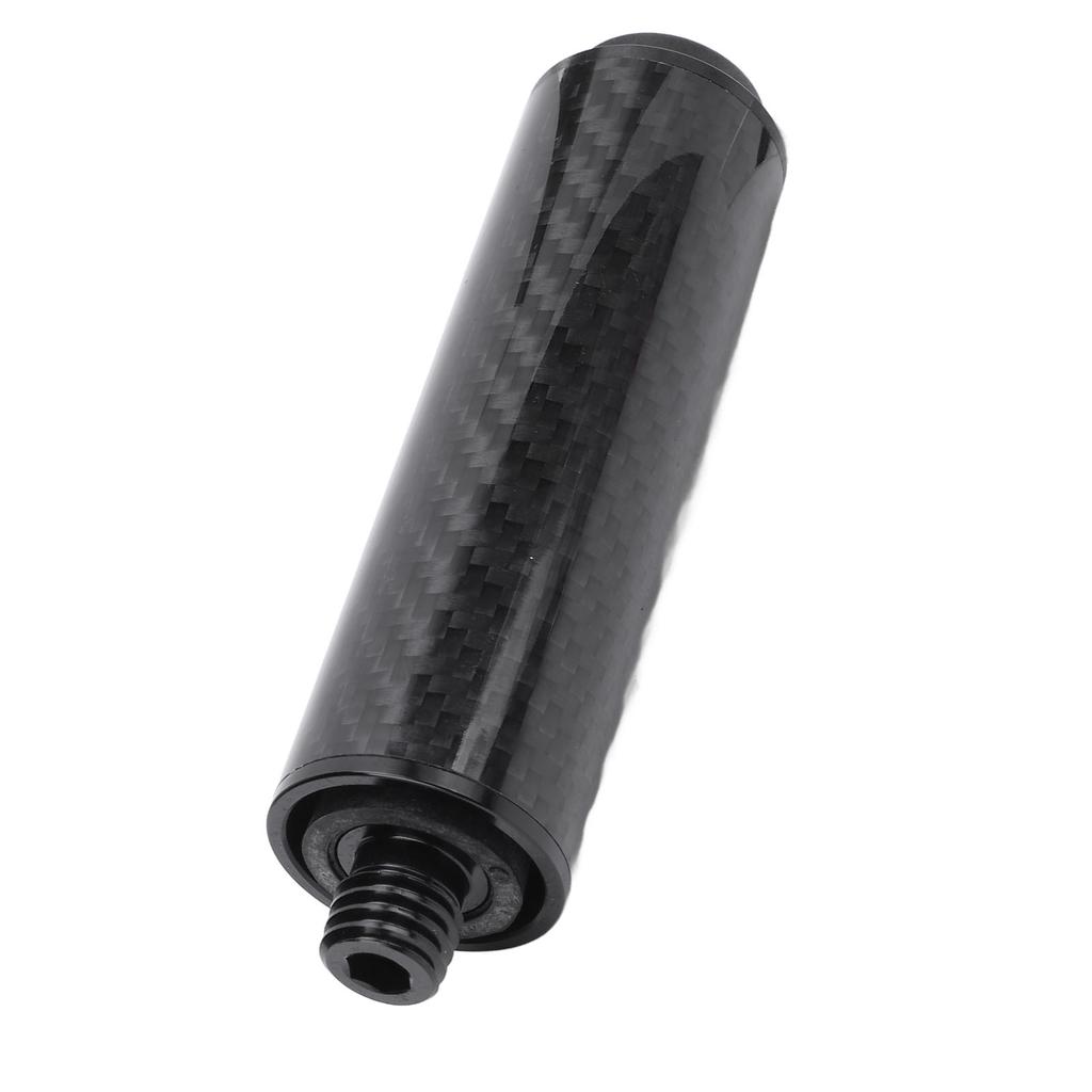 Удлинитель для бильярдного кия, 4 дюйма, удлинитель для бильярдного кия из углеродного волокна с резиновой задней заглушкой для Bi