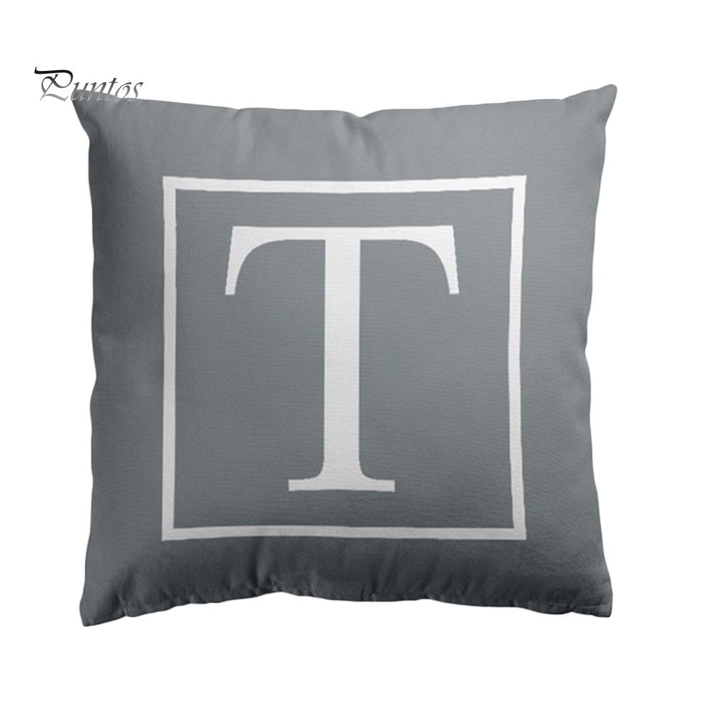45x45 см наволочка с английским буквенным принтом, чехол, подушка для домашнего дивана-кровати, декор автомобиля