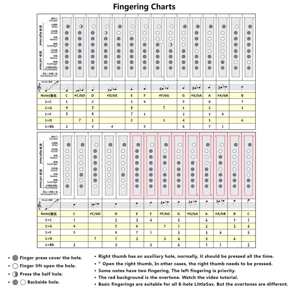 HiXing Мини-карманный саксофон саксофон до мажор из АБС-пластика с мундштуками 10 тростями и сумкой для переноски духовой инструмент