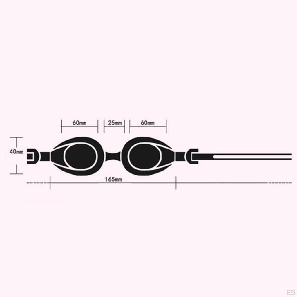 Cardboard Swimming Goggles Kids Anti Fog Professional for