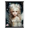 Алмазная картина 5DDIYl Мозаика Гостиная Украшение дома Веселая вышивка с изображением девушки-ангела Христианская роспись настенное искусство Подарок