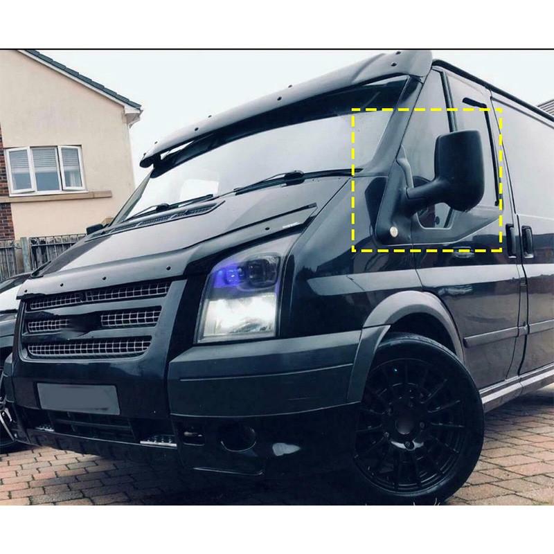 Прозрачное автомобильное зеркало заднего вида с коротким плечом, складывающееся вручную, для Ford Transit MK6 2000-2006/MK7 2006-2014 4621166,4158405,4643476
