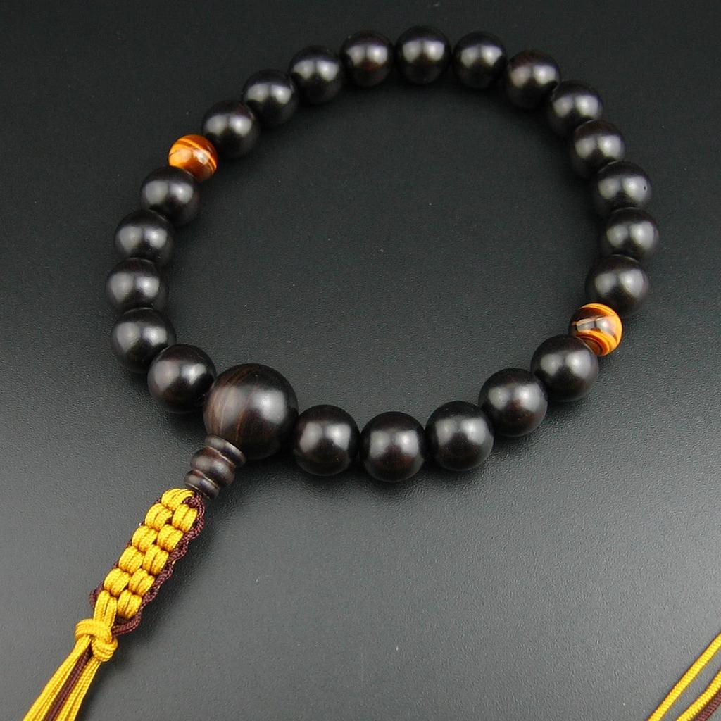 Молитва Мёрэнка Дзёдо формальная молитва 22 шнура буддийская мемориальная буддийская молитва Синсю буддийские молитвенные четки Нитэннодзёку бусины из камня тигровый глаз,