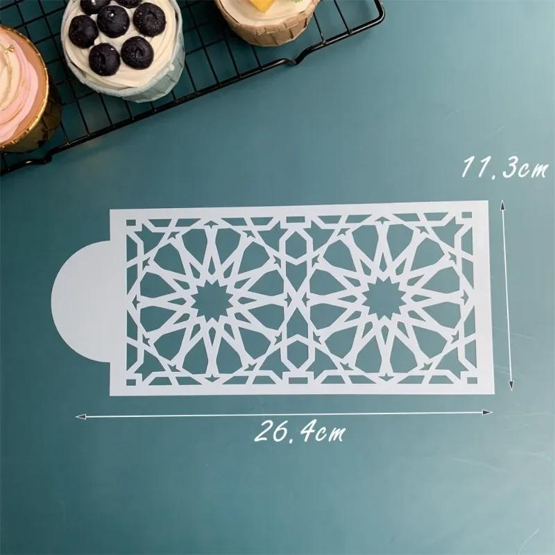 Сетка для помадки, штампы для торта, трафареты, тиснение, инструмент для украшения, пластиковая распылительная форма, свадебное печенье, шоколадный рисунок, живопись