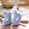 Adorable Plush Rat Keychain Soft Pp Cotton Stuffed Animal Toy Cute Bag Charm