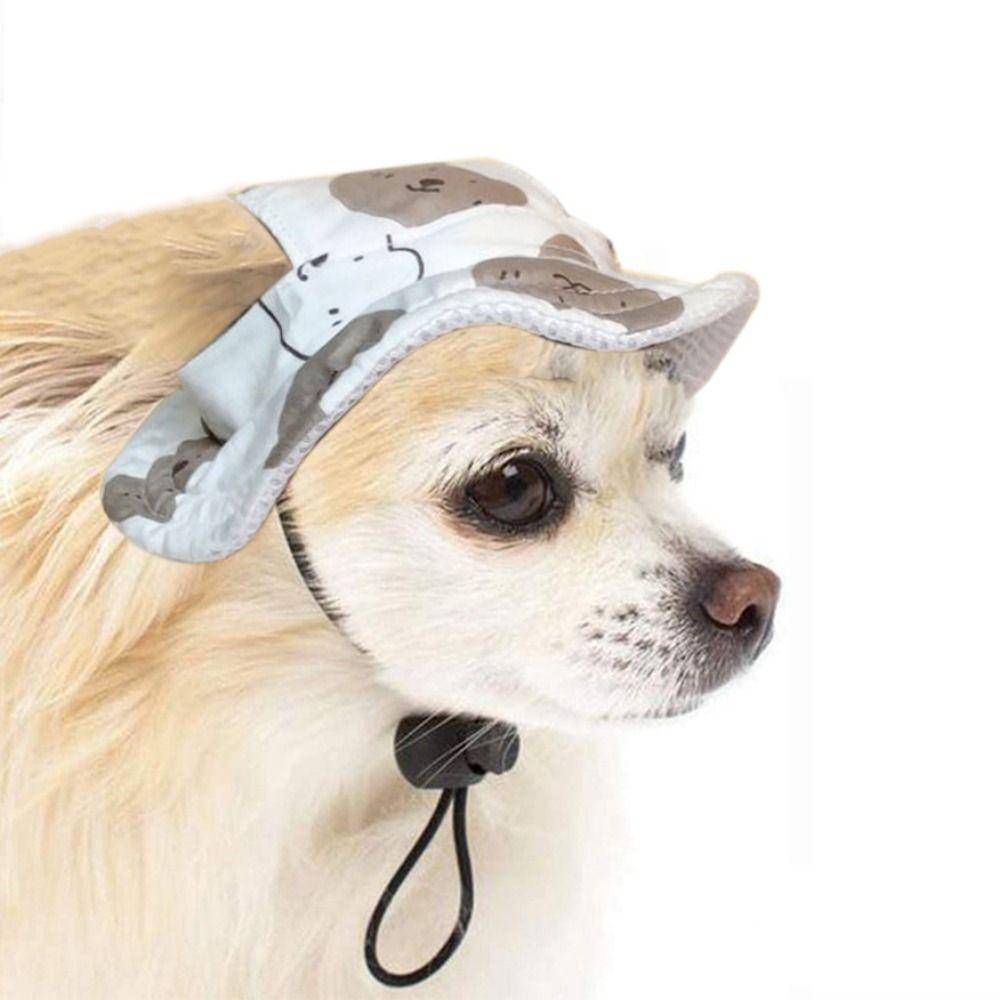 Breathable Dog Sunshade Hats Adjustable Pet Sun Hat Fashion Dog Fisherman Hat for Cats Dogs