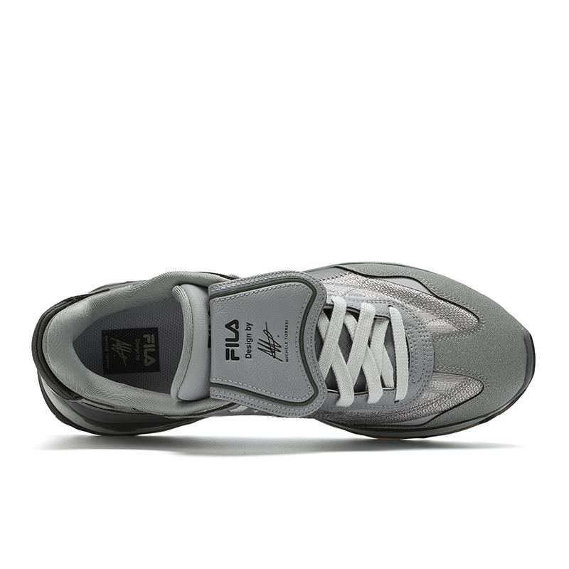 Fila KM2 Удобная Модная Прочная Низкая Повседневная Обувь Мужские кроссовки Серый F12M443115FAN