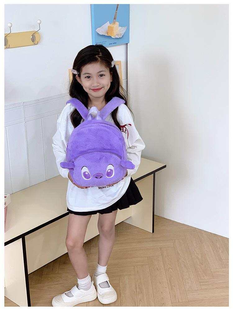 Cute Cartoon Doll Plush Backpack for Girls