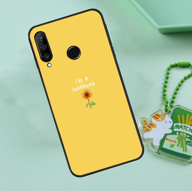 Цветочный чехол с ромашками и подсолнухами для Huawei Nova 8i 11i 12i 12s 9 10 SE Y90 Y60 Y70 Y72 Y61 Y91 P20 P30 P40 Lite P60 Pro