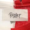 RESCARP 23ss Remake Short sleeve T-shirt Red x white Men's Used