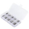 600PCS Stainless Steel Countersunk Hex Socket Bolts Hex Nuts Washers Assortment Set