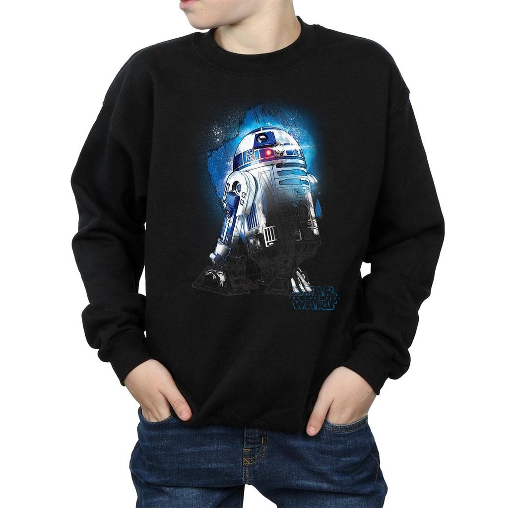 Star Wars: The Last Jedi Boys R2-D2 Brushed Sweatshirt