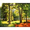 5D DIY Diamond Painting Tree Cross Stitch Kit Full Drill Round Embroidery Landscape Mosaic Art Picture of Rhinestones Decor Gift