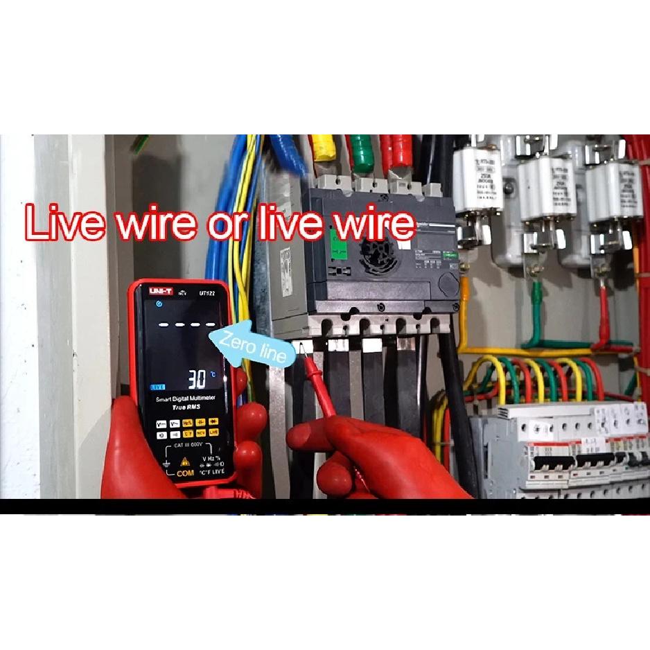 UNI-T UT121A UT121B UT122 Промышленный умный мультиметр True RMS Конструкция Тест AC DC Конденсатор Частотомер Для Электрика