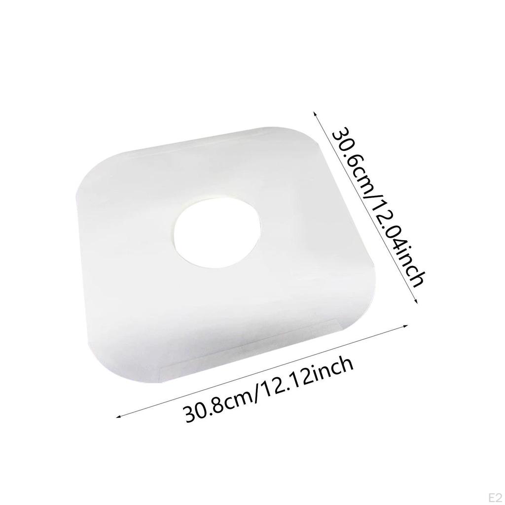 20x Виниловые пластинки Внутренние бумажные конверты Тонкие обложки Тяжелые Белые