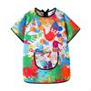 Art Smock for Kids, Children Play Apron, Soft Practical Baby Eating Bibs, Painting