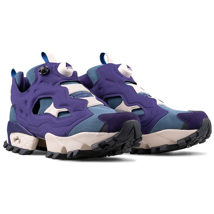 Reebok FTMD X Instapump Fury Сине-фиолетовые кроссовки средней высоты GY7495