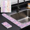 Washable Sink Absorbent Sticker Self Adhesive Anti-frost Dew Sticker  for Wash Basin