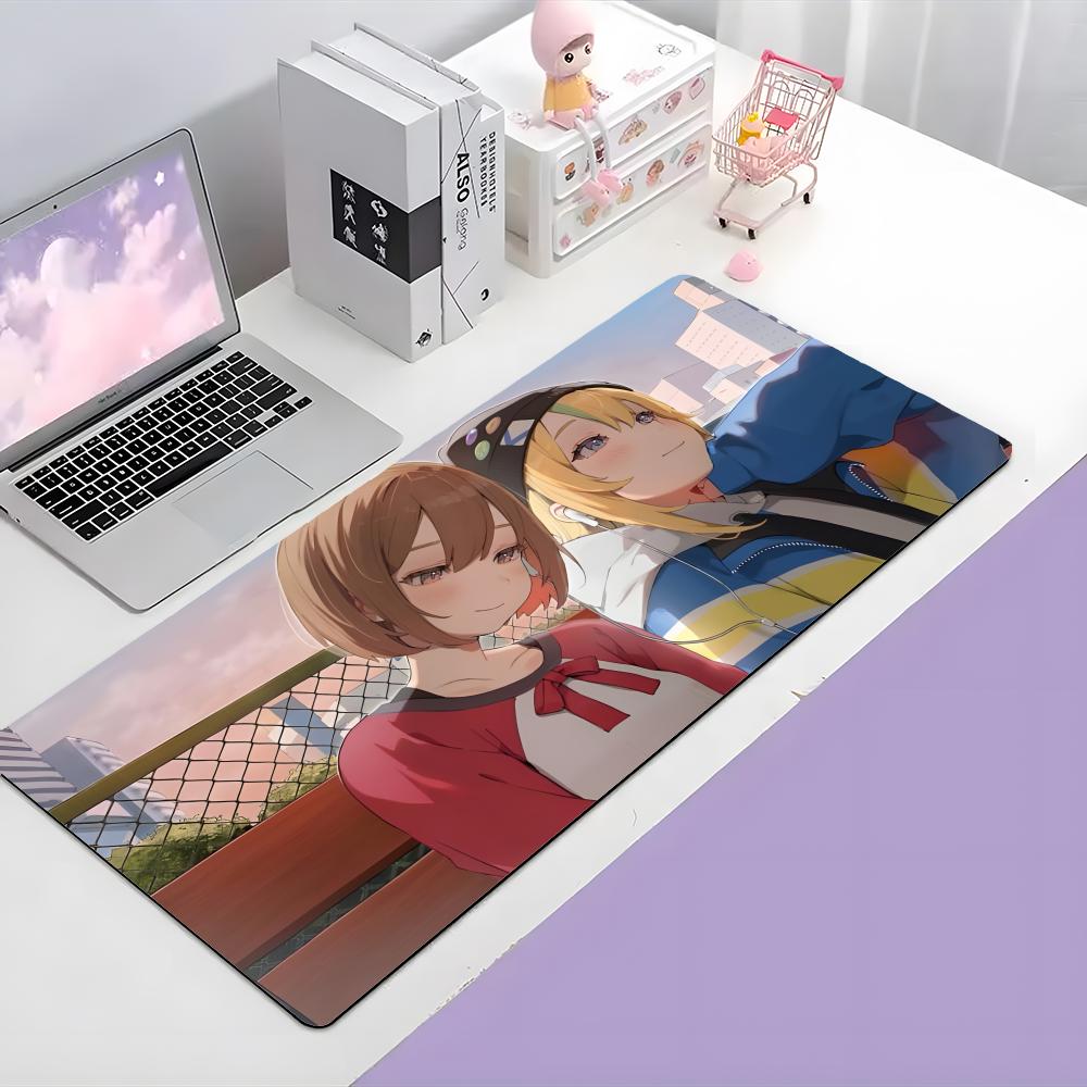 Beautiful Anime JJellyfish CanT Swim In The Night Mouse Pad Large Gaming Mousepad With Thick Stitched Edge NonSlip Desk Mat