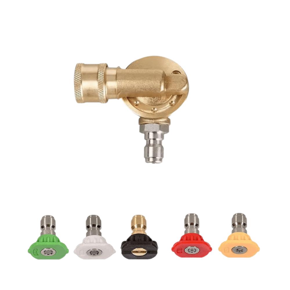 Adjustable Swivel Connector High Pressure Washer Kit Washer Accessori Garden Supplies