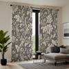 2 шт. HD современная европейская декоративная штора Серая цифровая печатная штора Стиль украшения дома украшение гостиная спальня