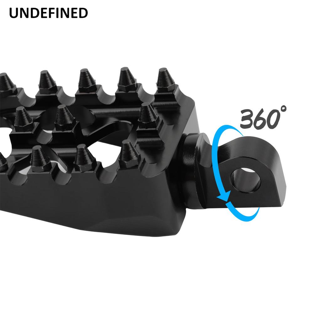 MX Foot Pegs Motorcycle Offroad Wide Footpegs Bobber Footrest For Harley Dyna Fatboy Touring Sportster 883 XL Softail Street Bob