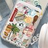 Fashion Tourism Label For Magsafe wallet Magnetic Card holder Phone Case For iPhone 16 13 16 15 12 14 17 Pro Max 16E Plus Cover