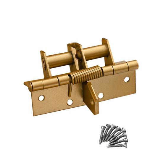 1 комплект, 4 дюйма, автоматический дверной шарнир, позиционирование на 90 градусов, универсальный, многофункциональный, сверхмощный, самозакрывающийся, деревянный дверной доводчик