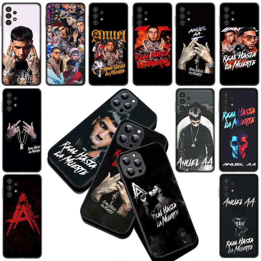 Горячий силиконовый чехол Anuel AA для Apple iPhone 16 14 15 Plus 11 Pro Max 16E ProMax + 15Plus 16+ 14+ Чехол для телефона