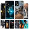 Прохладный чехол для телефона с изображением большого кота и тигра для Samsung Galaxy A53 A52 A73 A72 A12 5G A13 A22 A23 A32 A33 A02S A03S A42 A43 A50S