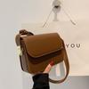 Fashion Small Square Bag Women's New Solid Color Versatile Messenger Bag Shoulder Bag