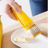 Home Creative Practical Multifunctional Food Grade Cut Banana Fruit Ham Sausage Metal Manual Slicer Kitchen Cooking Gadget