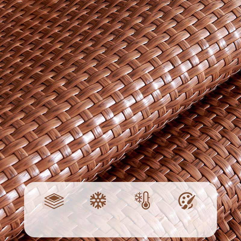 Высококачественный коврик для дивана из ротанга из полиэтилена, летняя летняя подушка, нескользящий чехол, ткань