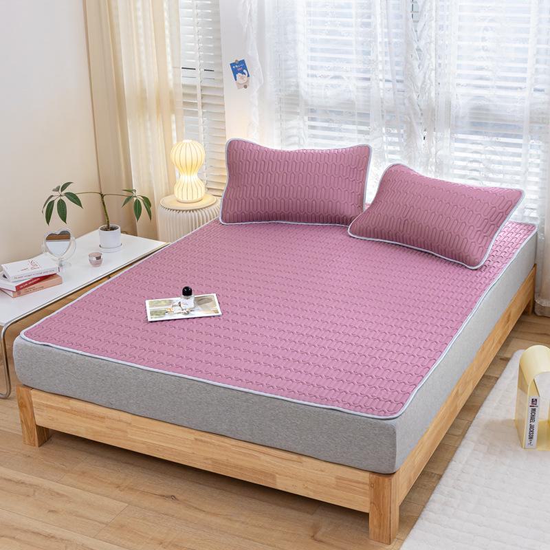 Комплект из трех ковриков для матери и ребенка из латекса Ice Silk — мягкий, прохладный и моющийся