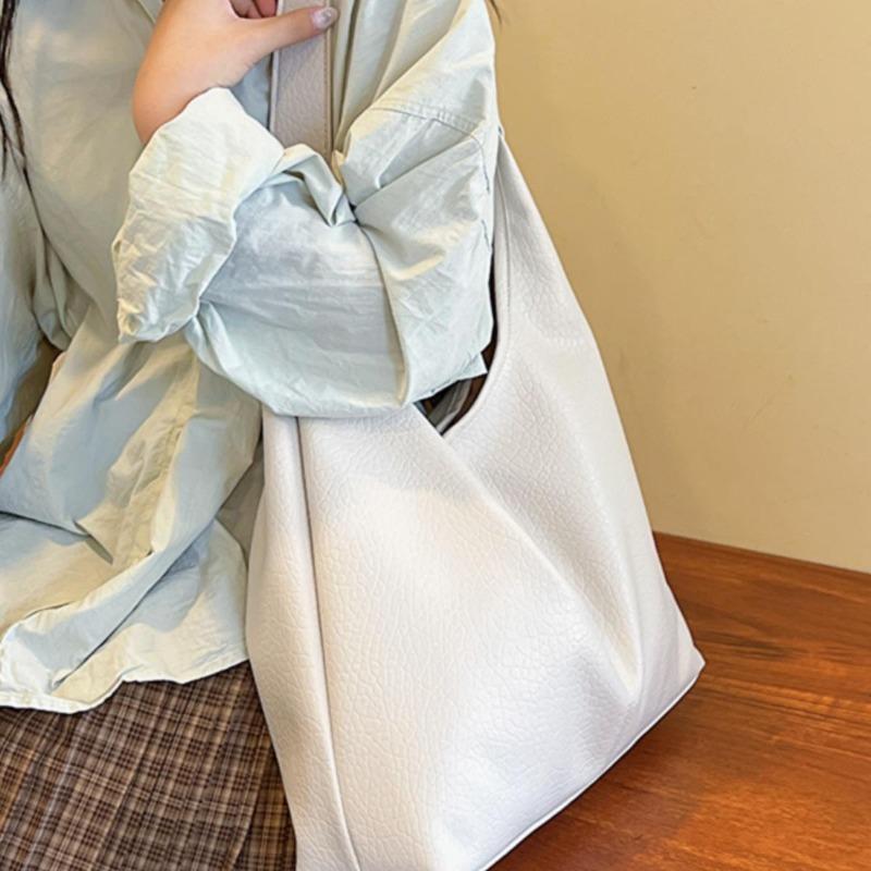 Female Summer Underarm Hipster Bag Tote Bag Student Class Large Capacity Shoulder Bag Commuter Bag
