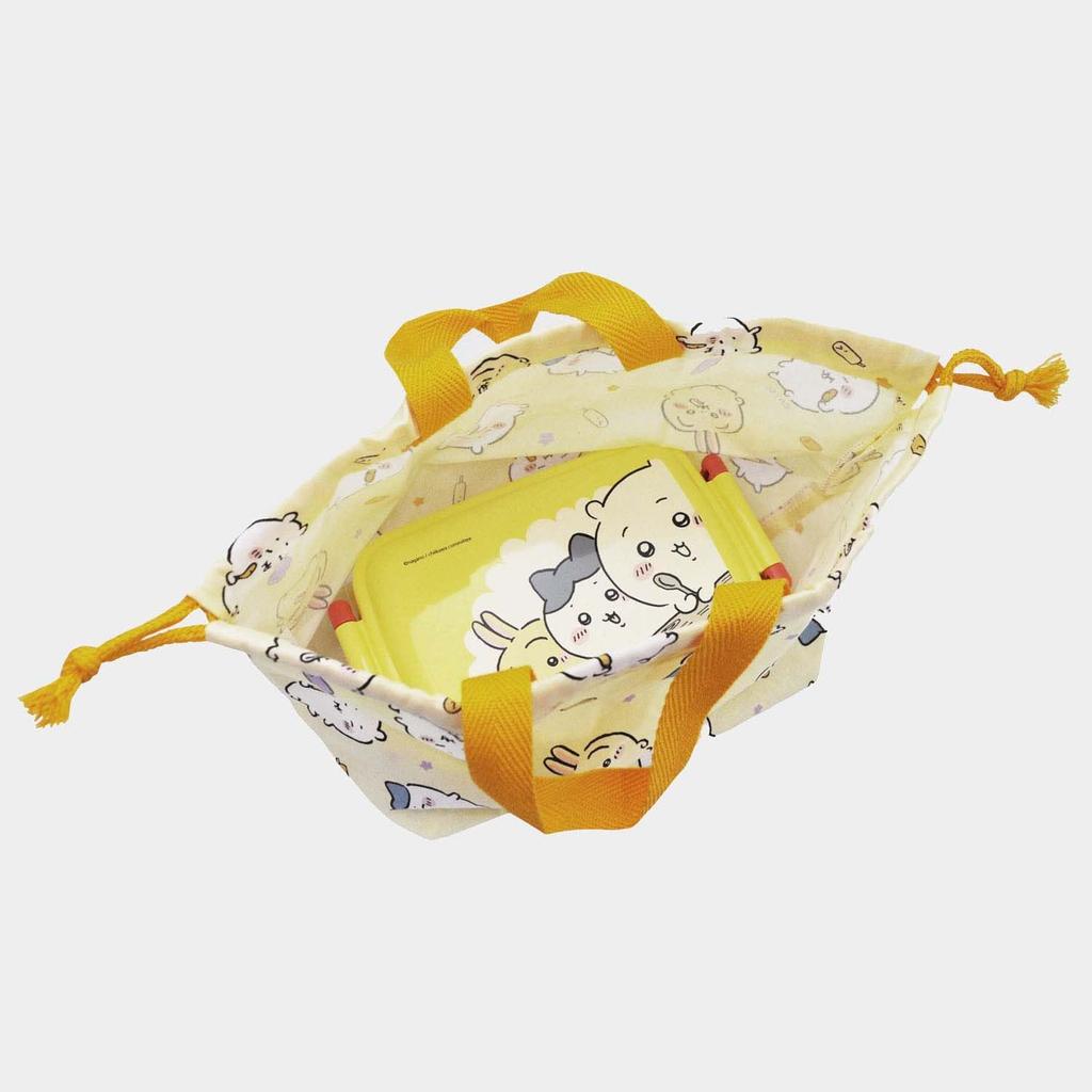 Skater Lunch Box Drawstring Bag Chikawa Made In Japan Children's KB7-A