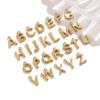 Yori 10 шт./лот Нержавеющая сталь 26 букв A-Z Мини Кольца Буквы DIY Аксессуары для изготовления ручной бижутерии Оптом
