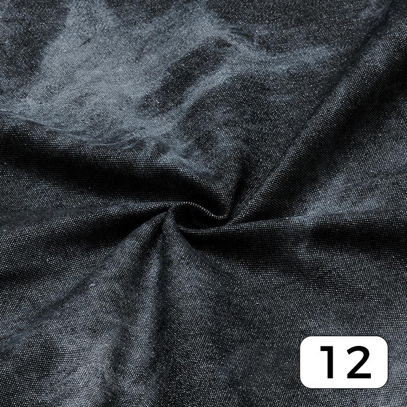 50*140 см модная джинсовая ткань тай-дай, промытая, плотная ткань для юбок, джинсов, брюк, одежды, платьев, шитья, сделай сам, пэчворк, материал