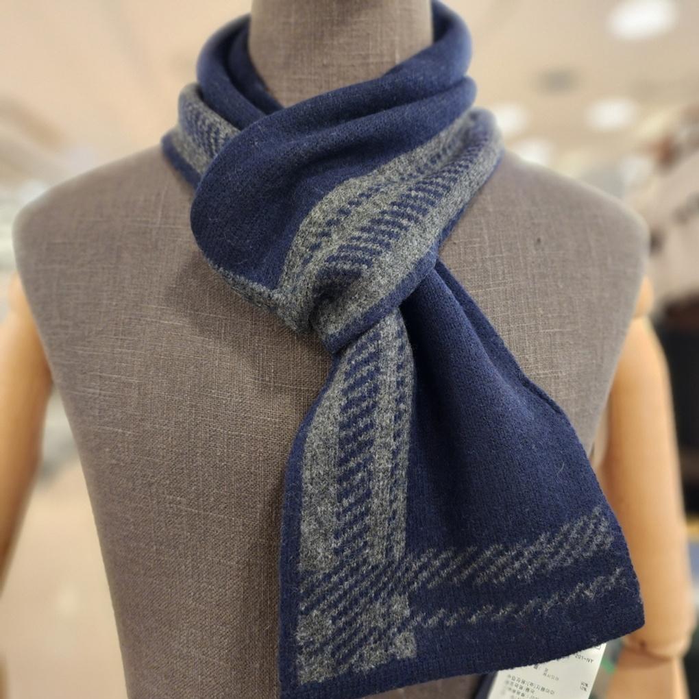 Renomago High Quality 10% Cashmere 90% Wool Benbru Petite Muffler BNFTM1-201-NY
